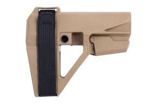 SB Tactical SBA5 AR Pistol Stabilizing Brace comes in FDE